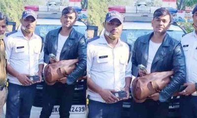 Uttarakhand news: Delhi passenger's bag full of 50000 rs got back by Uttarakhand Police in tehri Garhwal.