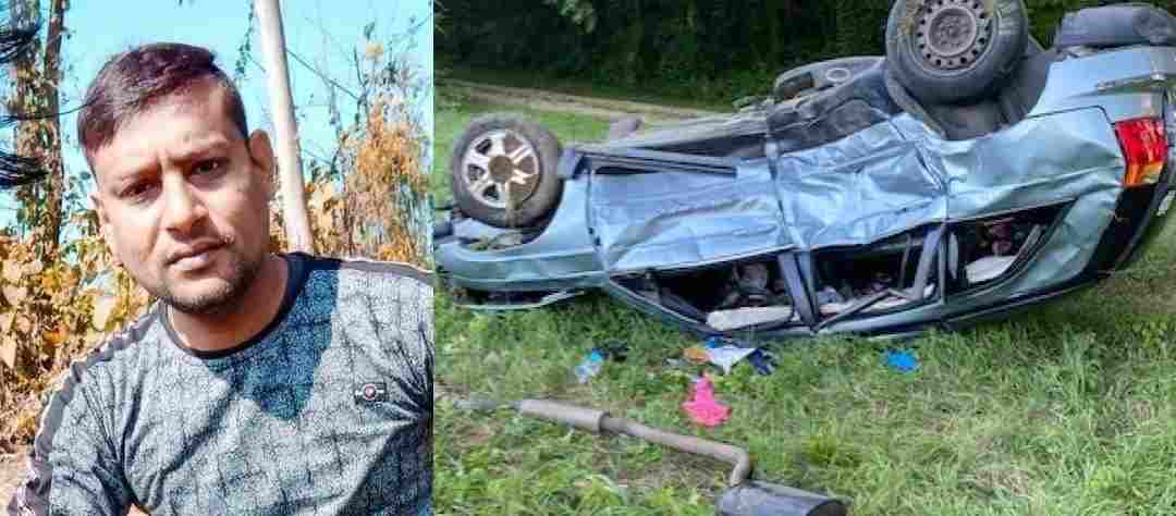 Uttarakhand news: Happiness of marriage changed in mourning, car of procession crashed, two youths died in udhamsingh nagar Accident