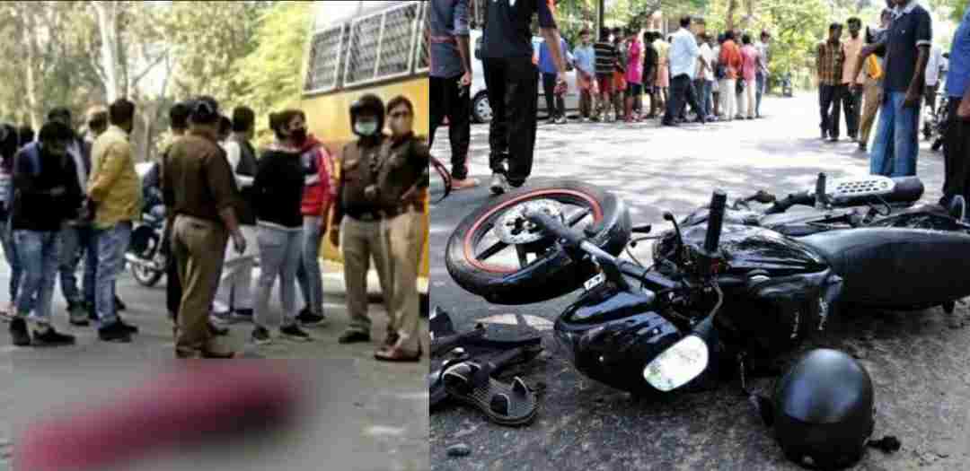 Uttarakhand news: Couple's bike hit by roadways bus in Roorkee, woman dies on the spot