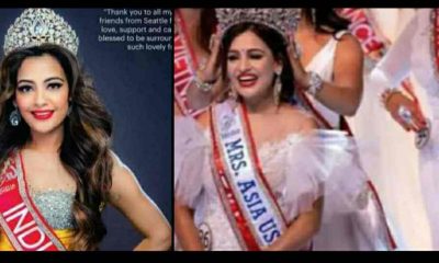 Uttarakhand news: meenu gupta from kichha udhamsingh nagar won the crown of Mrs. America Asia in America