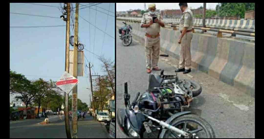 Bike Accident in Dehradun haridwar highway