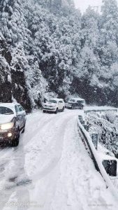 Uttarakhand weather Snowfall 