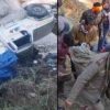 Uttarakhand news: road accident in uttarakashi , vehicle buried in deep gorge, three killed on the spot