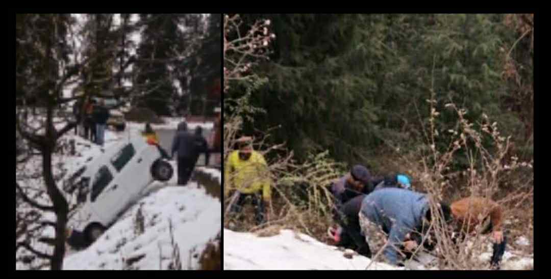 Uttarakhand news: Car slips in snow, Assam Rifles constable heera singh khati died in Pithoragarh accident..