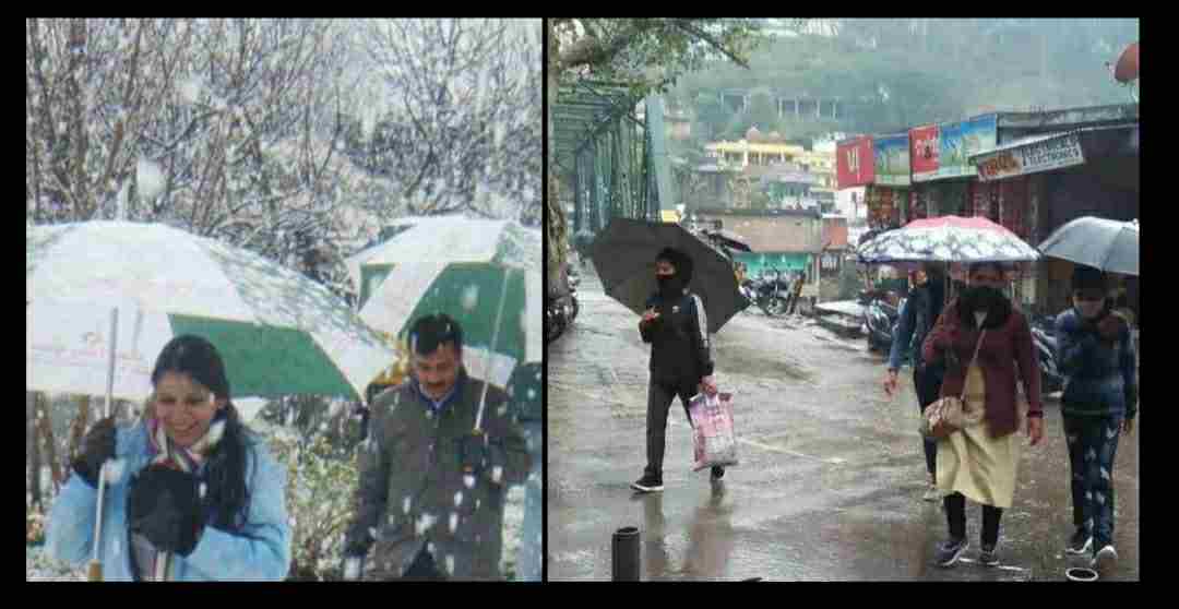Uttarakhand weather today: Rain and snowfall again in Uttarakhand, rainfall alert issued on Monday as well.