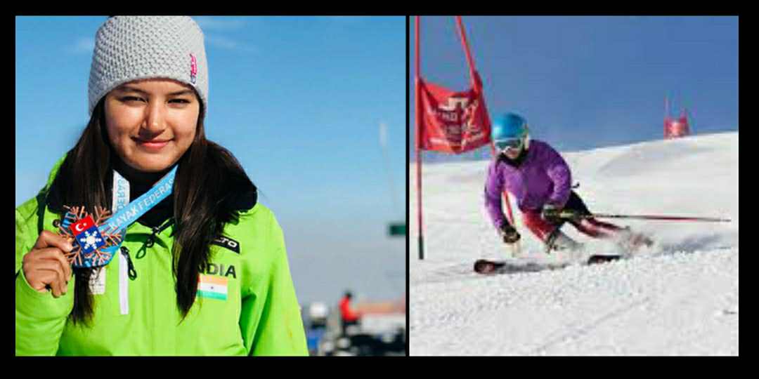 Aanchal Thakur won the gold medal in the ongoing National Skiing Championship in Uttarakhand