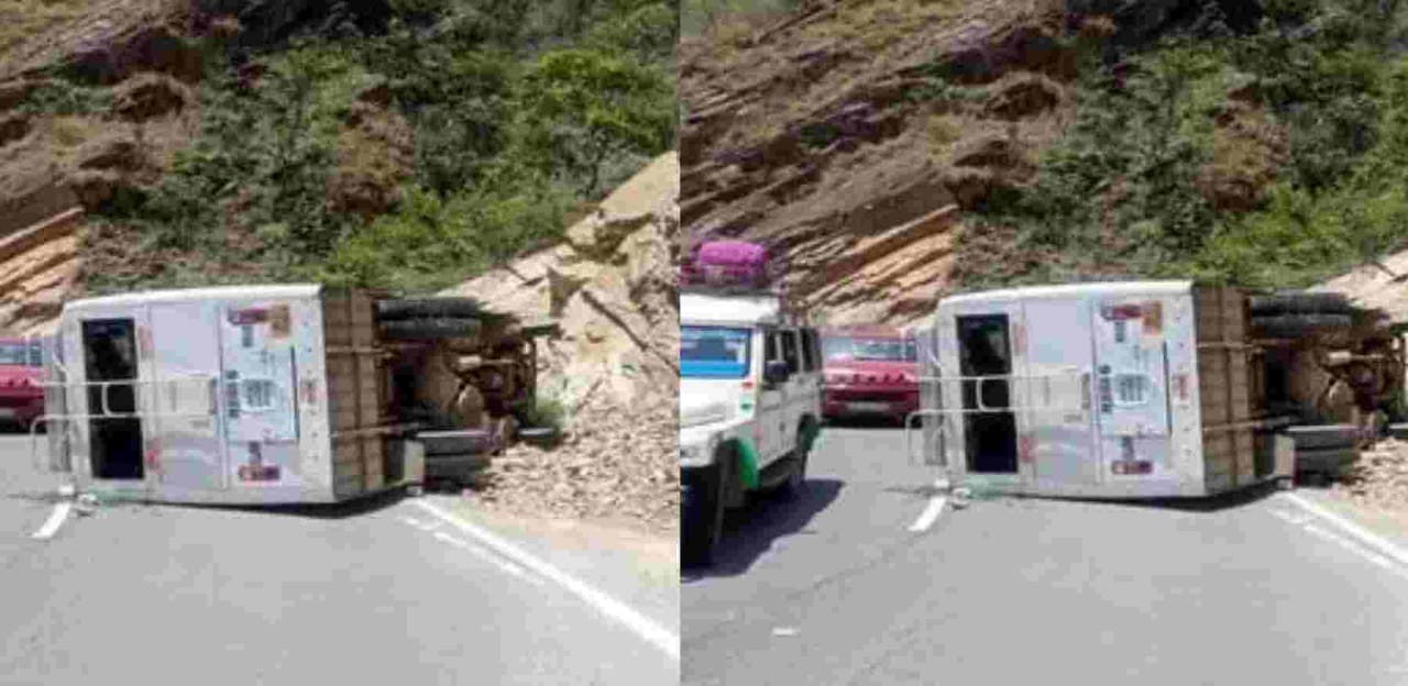 Uttarakhand news: bus break fail in tehri garhwal driver save the life of all passengers
