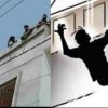 Dehradun news : A young man ravindra bisht fell from the roof of a two-storey house, died