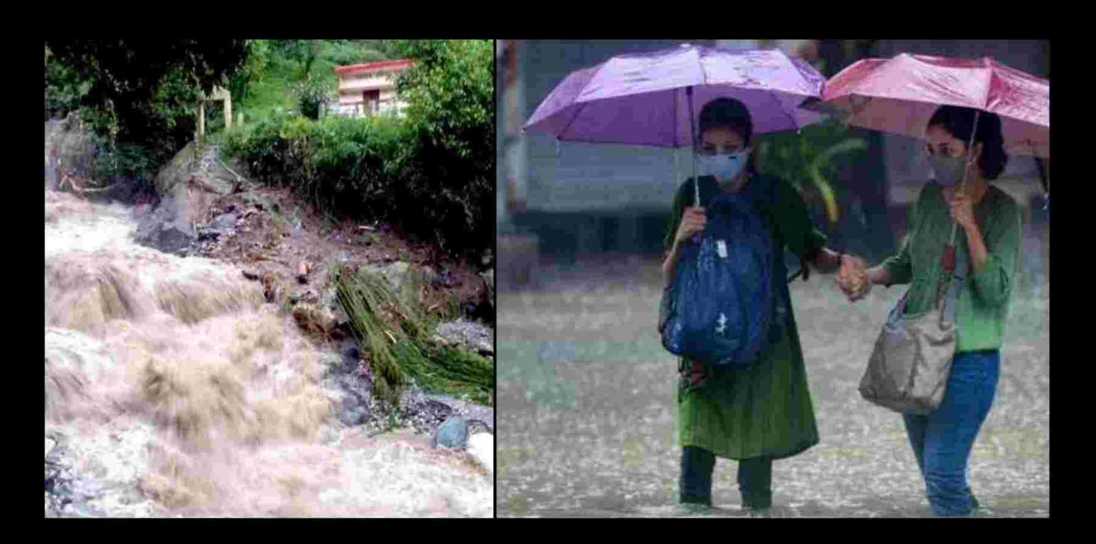 Uttarakhand news: Orange alert issued for heavy rain for two days. Uttarakhand Heavy Rain Alert latest news by devbhoomidarshan17.com