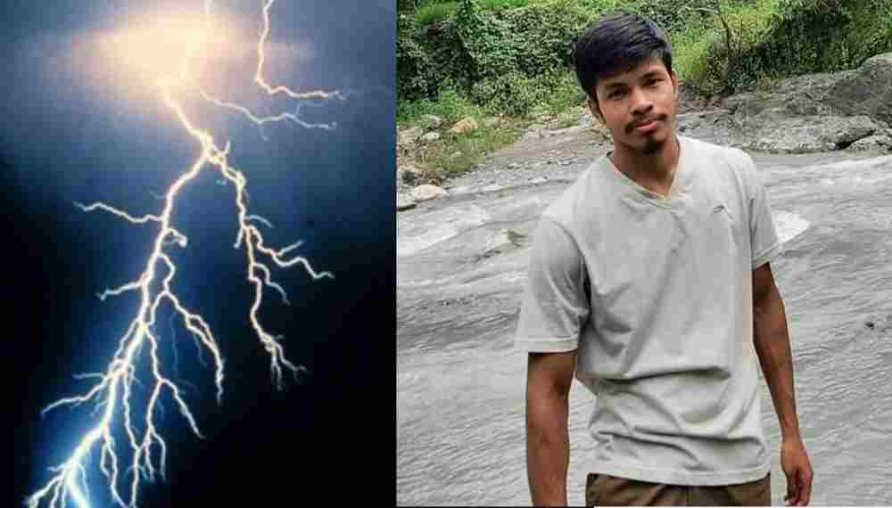 Uttarakhand news: Lightning fell on Hemant Rathore of pantnagar, died on the spot in Bageshwar district.