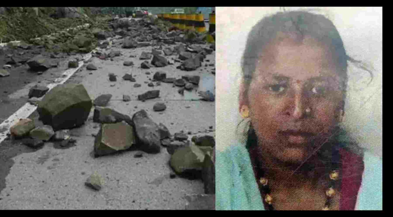Uttarakhand news: kamla Dhami of Dharchula Pithoragarh dies after being hit by boulder.