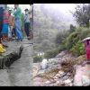 Uttarakhand news: Devastation due to heavy rain in New Tehri, stampede among the affected people. New Tehri Rain