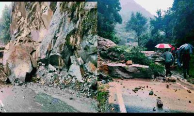 Note, 21 routes of Pithoragarh border closed due to debris due to heavy rains landslide news