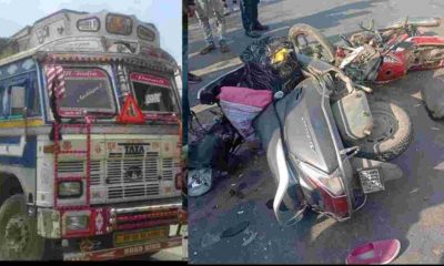 Uttarakhand news: haridwar scooty Accident news mother died on the spot