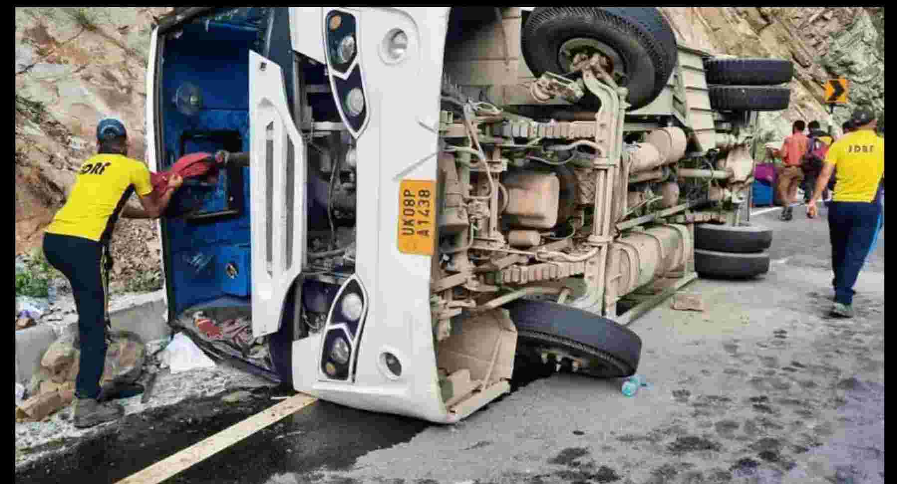 Uttarakhand: The driver was drunk in the middle of the road, in tehri bus accident