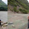 Uttarakhand: a man drowning in the bageshwar Saryu river, no news yet