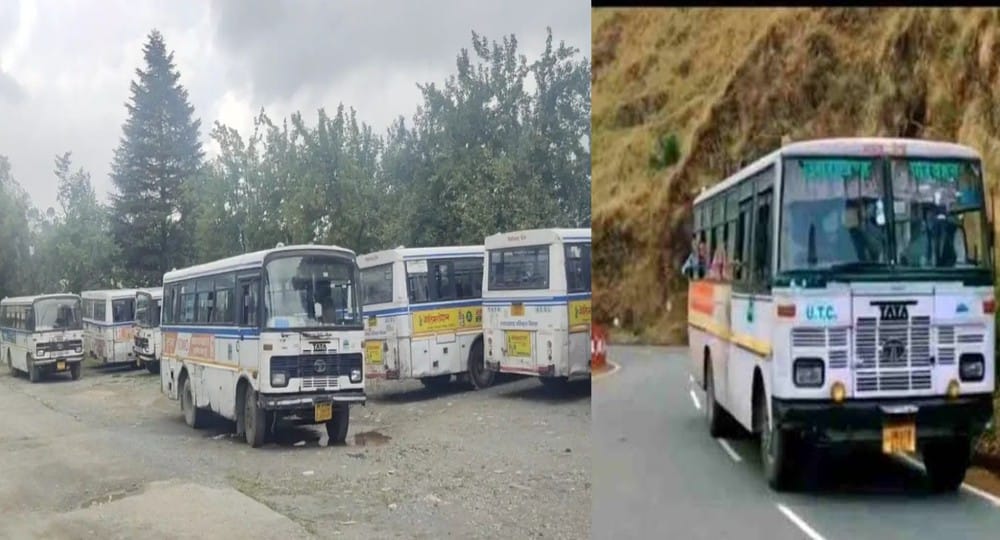 Uttarakhand news: 22 roadways bus stand Pithoragarh workshop for the past one month.