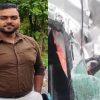 Uttarakhand news: road accident in almora Haldwani highway, heavy boulder fell on car due to landslide, one dead