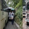 Uttarakhand news: road accident in chamoli, a fierce collision between two buses. Chamoli bus accident.