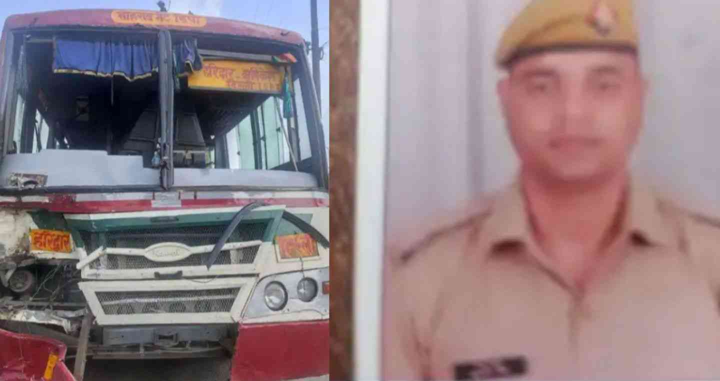 Uttarakhand:Roadways bus and car accident in Muzaffarnagar three people including Uttarakhand police jawan