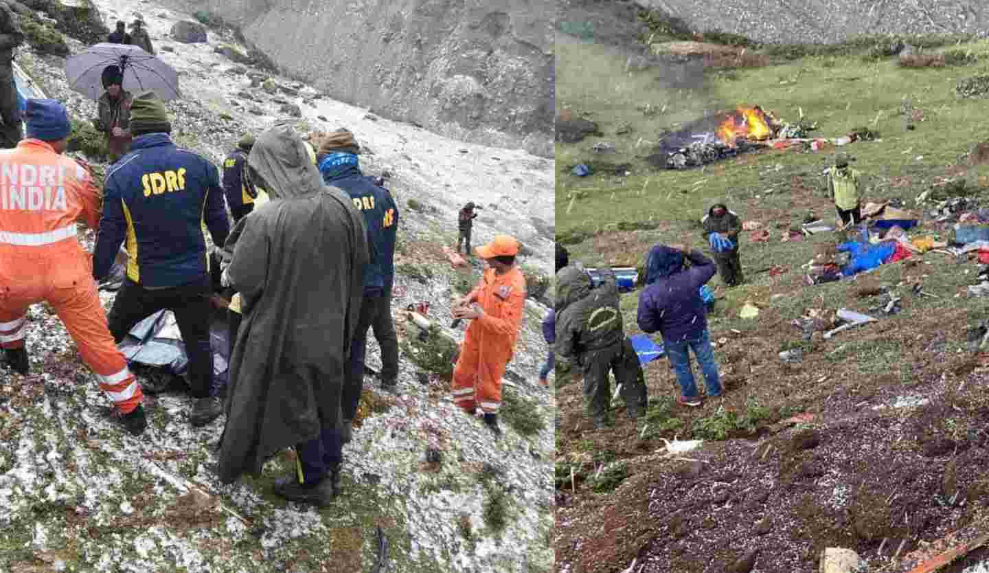 Uttarakhand news: Kedarnath helicopter Crash video pilot Died