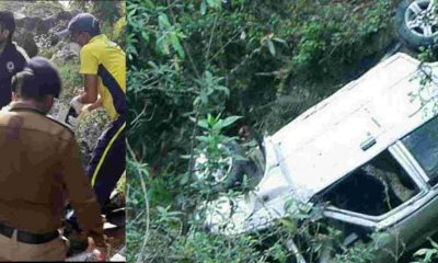 Uttarakhand news: Painful road accident in Kanda Bageshwar, car fell into deep ditch, mother died on the spot, son injured. Bageshwar Car Accident