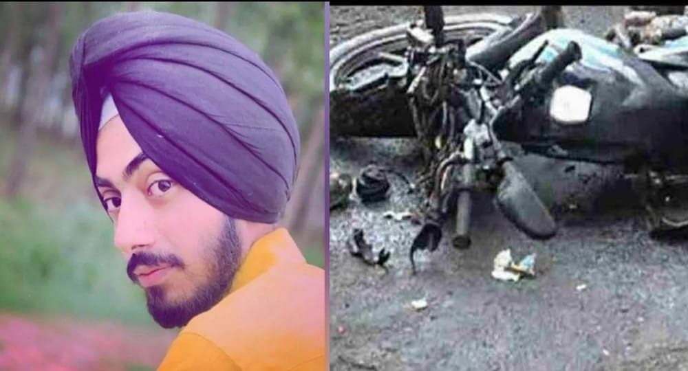 Uttarakhand news: Village head's son Jaswinder of gadarpur udhamsingh Nagar died in Rudrapur bike road accident. Rudrapur bike road accident.