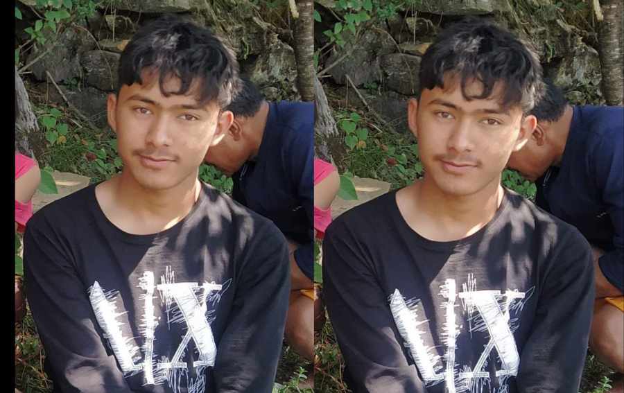 Uttarakhand news: student rithik Bisht of gopeshwar chamoli went missing. help find him by sharing. Uttarakhand missing student rithik
