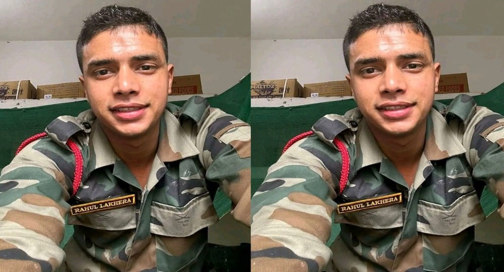 Uttarakhand news: Indian army Garhwal Rifles soldier Rahul Lakheda of gairsain chamoli went missing. Missing soldier Rahul Lakheda