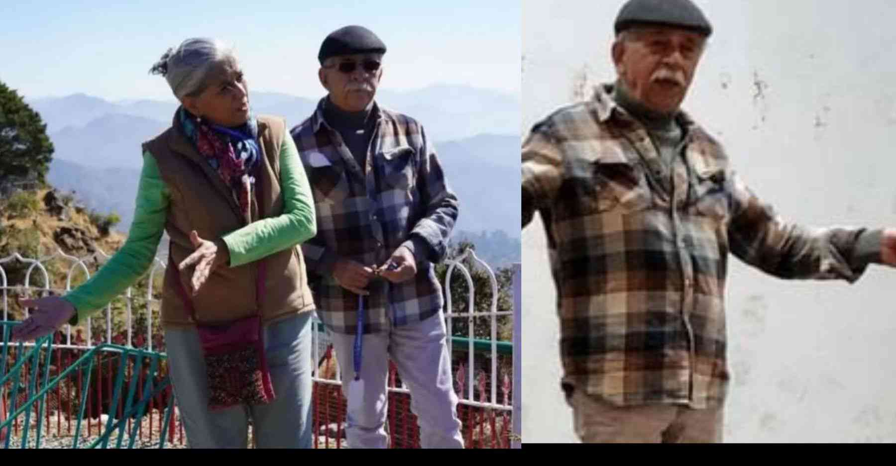 Uttarakhand: Naseeruddin Shah reached Nainital with his wife, see photos of old memories of his college Naseeruddin Shah in Nainital