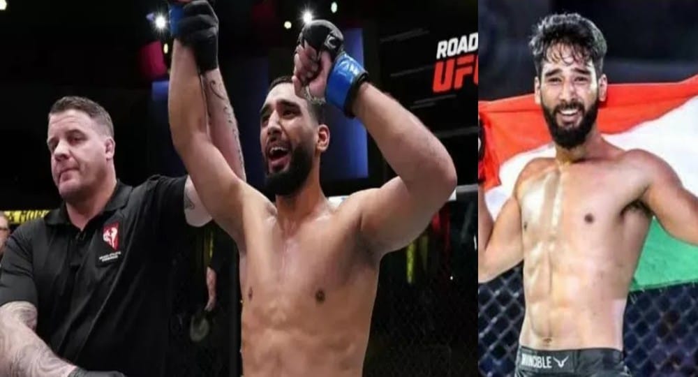 Uttarakhand news: Indian fighter Anshul Jubli of uttarakashi won the lightweight competition in Road to UFC with strong punches.