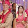 Uttarakhand news: garhwali bride Sheetal Pundir and Canadian groom Sean get marriage as per Hindu rituals in rishikesh. Rishikesh Marriage News