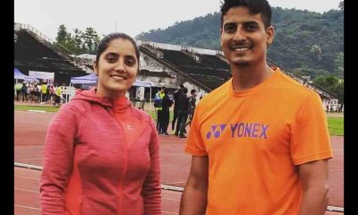 Uttarakhand: Babita Joshi & her husband Mukesh Chandra Sharma of chamoli selected for National Athletic Competition. Chamoli Babita Joshi