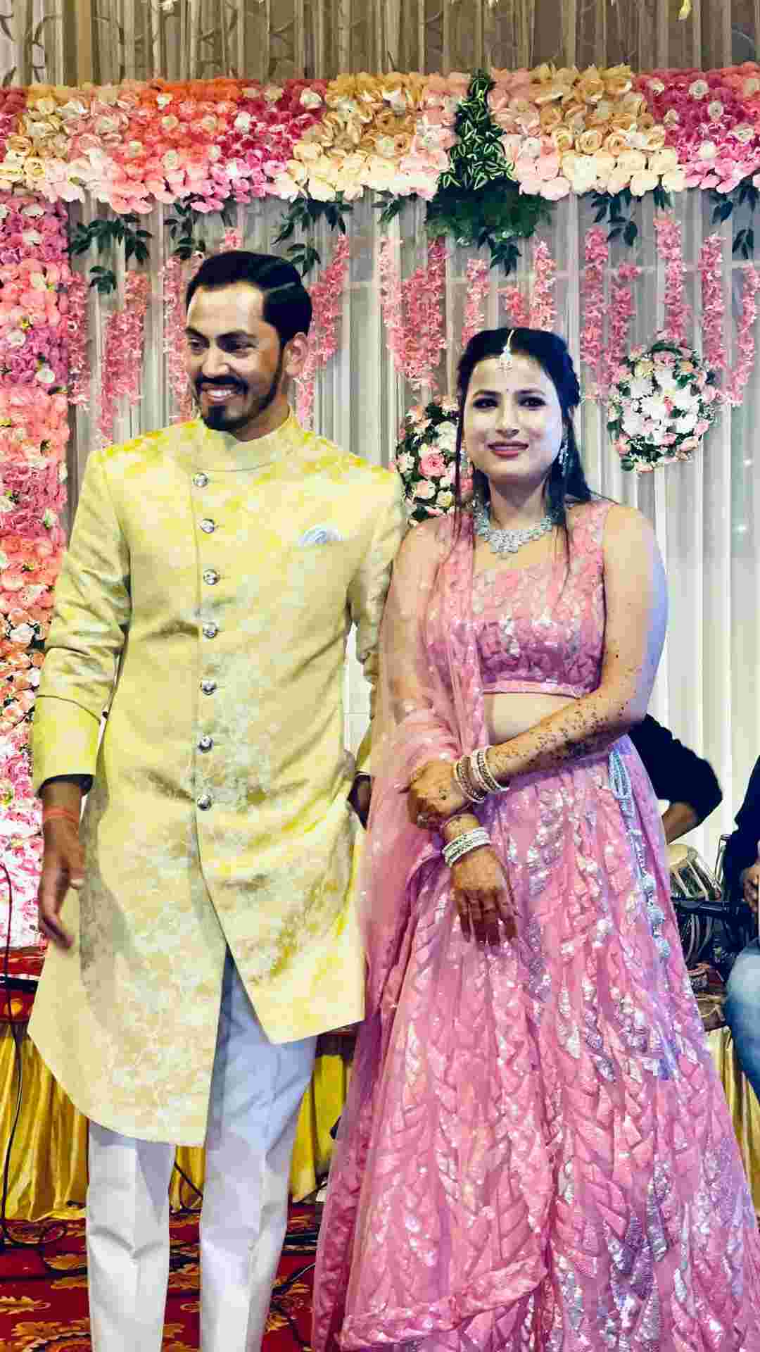Ashish Dangwal Marriage pics