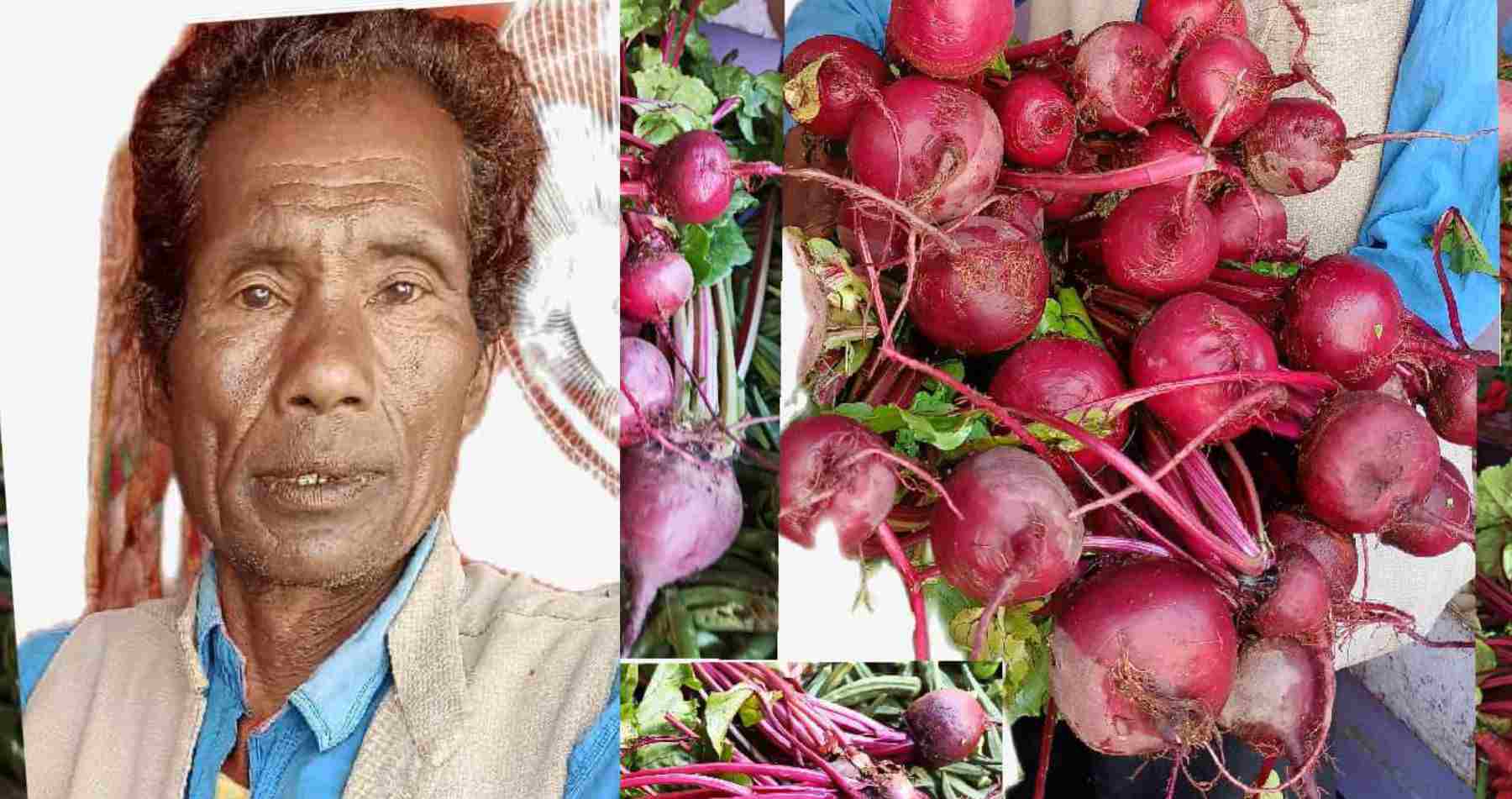 Uttarakhand latest news: Doctor advised to eat beetroot, Jogaram of Bageshwar made it self-employment. Bageshwar latest News