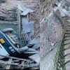 Uttarakhand news: bridge collapse, moving truck fell into the river, at chamoli. Chamoli Bridge collapse latest news