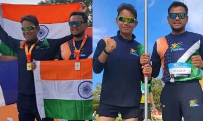 Uttarakhand: abhinav pangtey & heera daspa of Pithoragarh won gold & silver medal in australian javelin throwers. australian javelin throwers uttarakhand