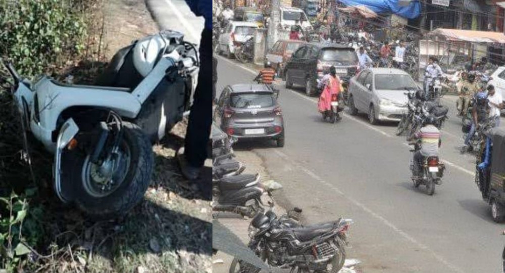 Uttarakhand news: Scooty rider father and daughter die on the spot, wife seriously injured in Champawat accident.