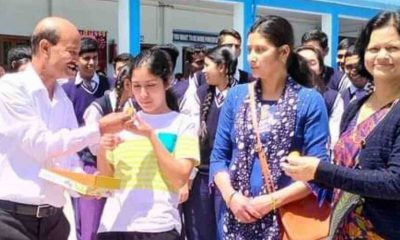 Uttarakhand news: Diya Bora became Pithoragarh district topper in CBSE 12th result with 98% marks. Diya Bora PITHORAGARH CBSE Topper