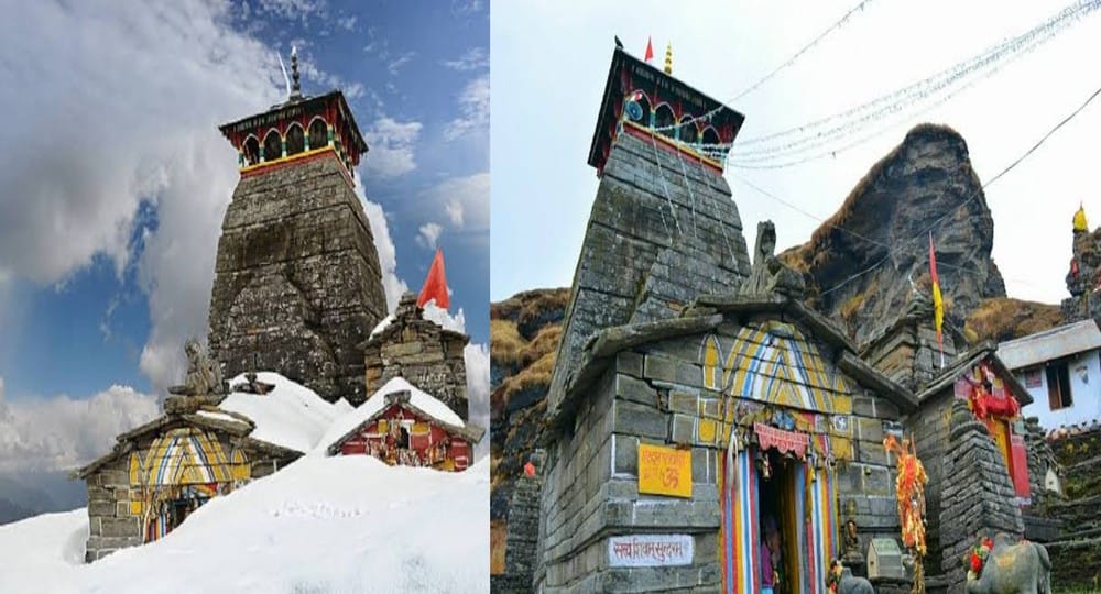 Uttarakhand news: Clouds of crisis in Tungnath temple of Rudraprayag tilted up to 10 degrees. Tungnath temple Rudraprayag Uttarakhand