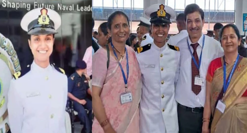 Uttarakhand news: Namrata pant of Jakhpant Pithoragarh became sub lieutenant in Indian Navy. Namrata pant Indian Navy