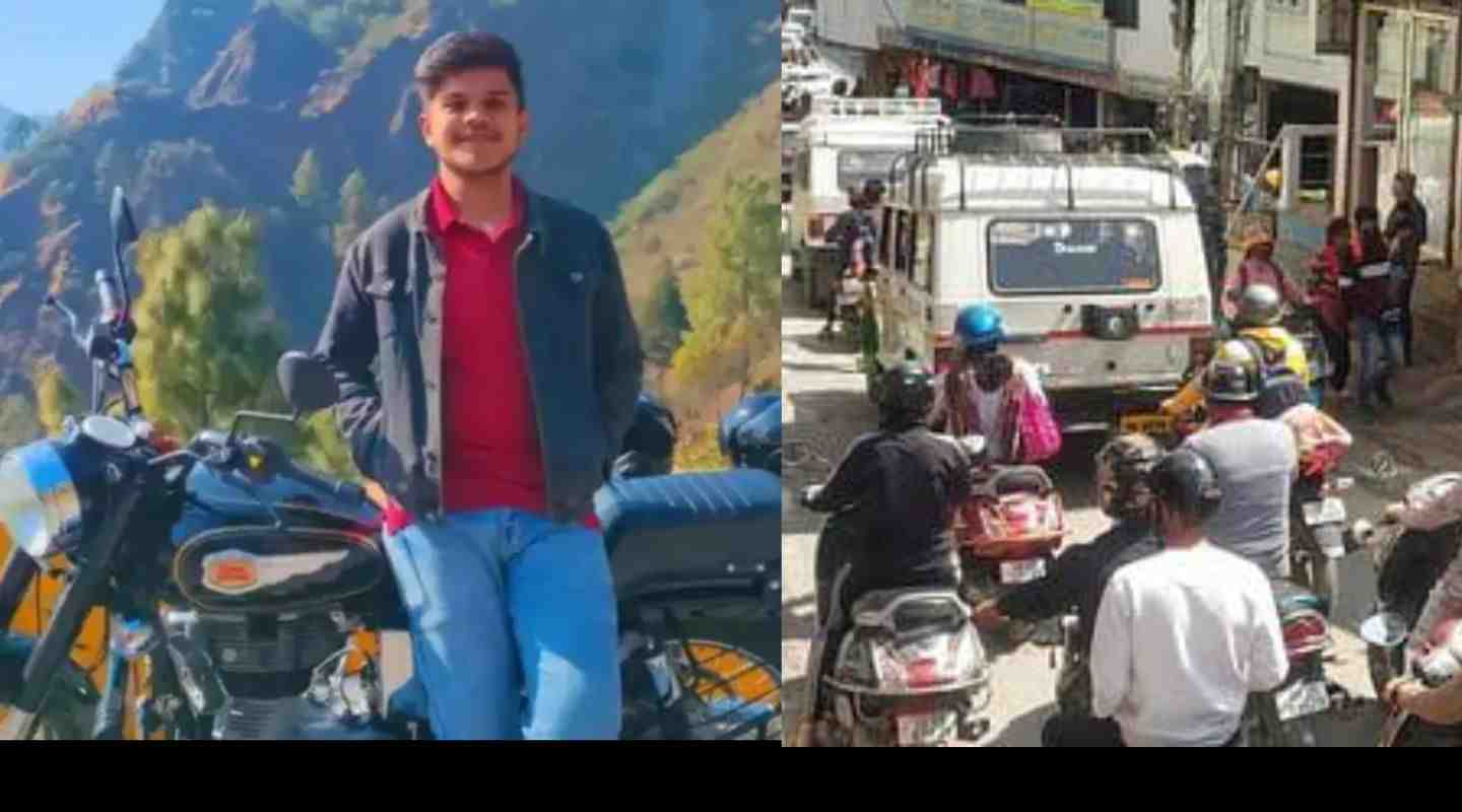 Uttarakhand news: haldwani halduchaur bike accident hotel management student Manas died