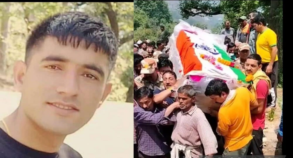 Uttarakhand news: ITBP jawan Kamal Kothari of gangolihat Pithoragarh died on duty. Kamal kothari ITBP Pithoragarh