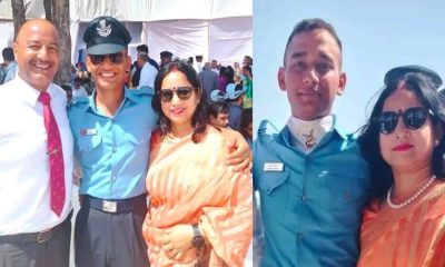 Uttarakhand news: Mayank Pimoli of Kothi village Dewal chamoli becomes Flying Officer in Indian Air Force. Flying Officer Mayank Pimoli