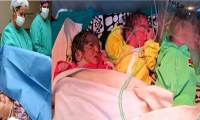 Uttarakhand news: pregnant Woman Maya Tamta gave birth to three sons together in almora today. Almora news today.