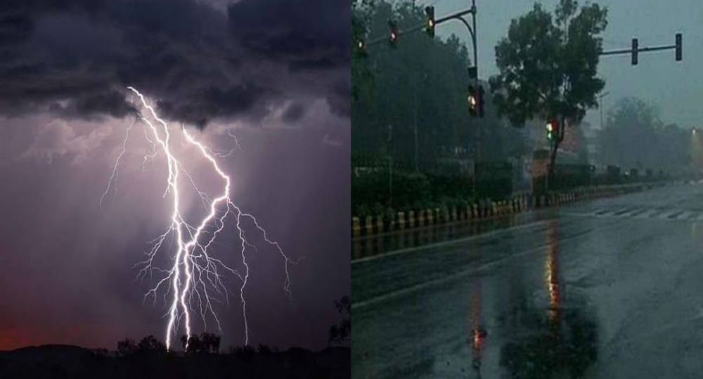 Uttarakhand weather: There will be heavy rain and storm for the next three days, red alert issued. Uttarakhand rain weather alert