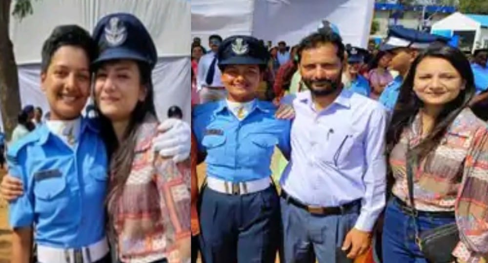 Uttarakhand news: Yogita Sati of Ramnagar nainital became a flying officer in the Indian Air Force. flying officer Yogita Sati