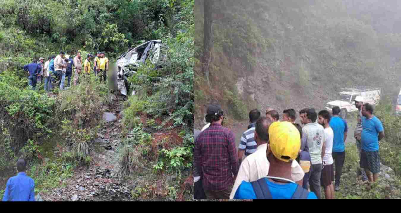Uttarakhand news: road accident in Uttarkashi, car fell into deep ditch ditch, mother and son died on the spot. Uttarkashi car accident
