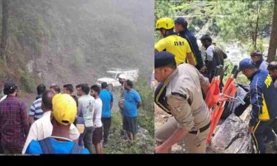 Uttarakhand news today: road accident in Nainital, the driver of the forest department died. Nainital road accident today