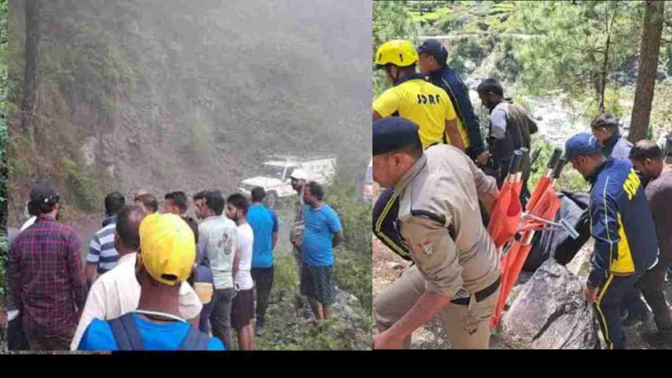 Uttarakhand news today: road accident in Nainital, the driver of the forest department died. Nainital road accident today
